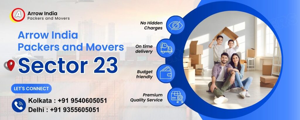 Arrow India Packers and Movers Sector 23