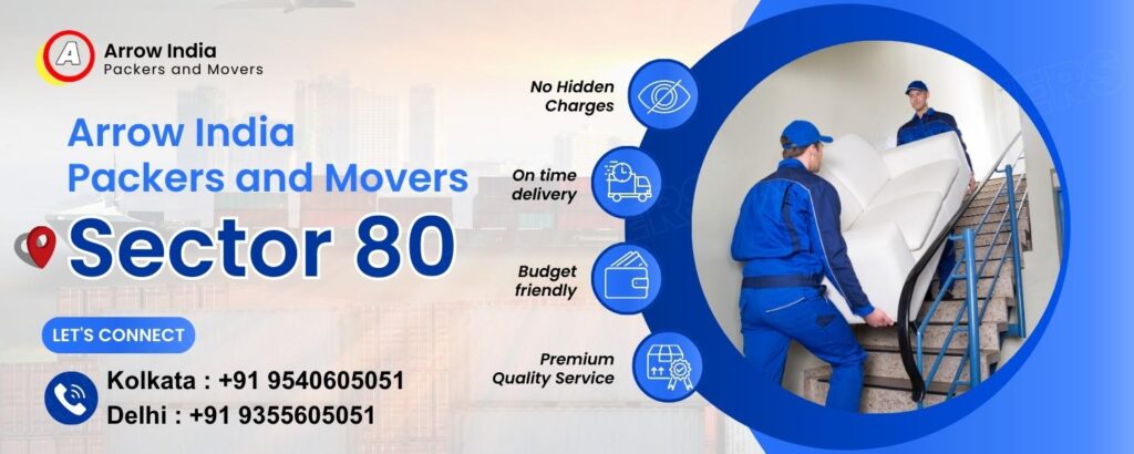 Arrow India Packers and Movers Sector 80